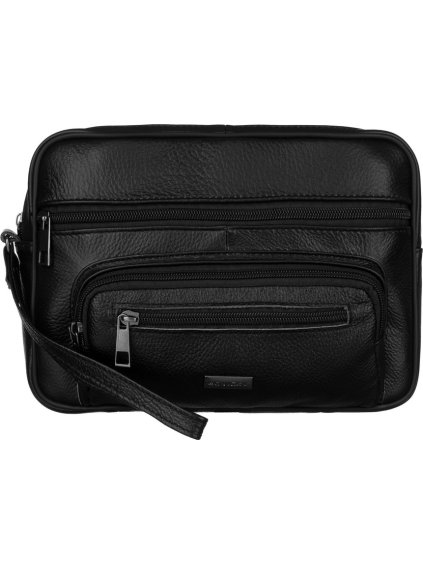 Rovicky Čierna pánska kožená etue