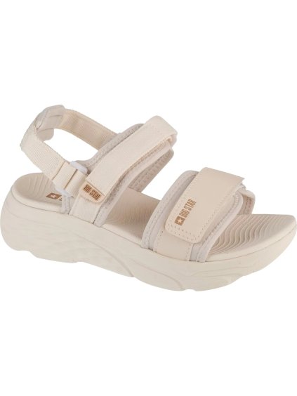 Smotanové dámske športové sandále Big Star Sandals