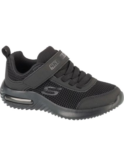 Čierne detské tenisky Skechers Bounder-Tech