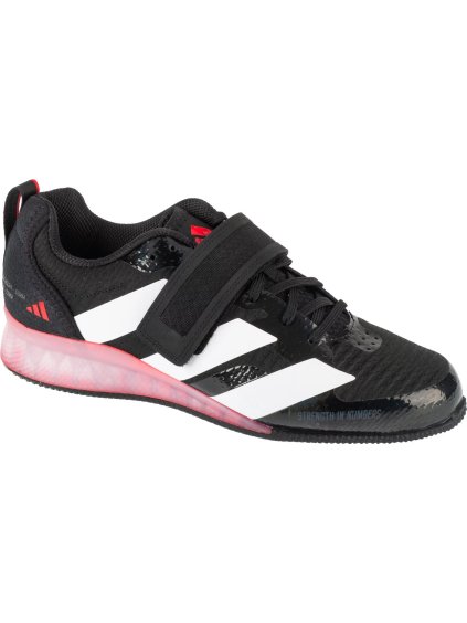 Čierne pánske vzpieračské topánky Adidas Weightlifting III