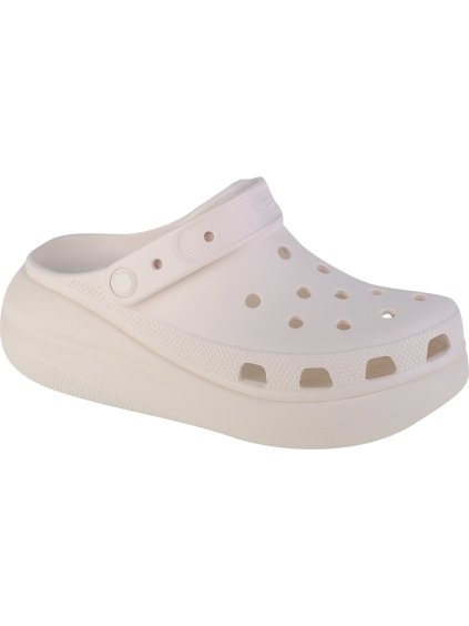 Smotanové šľapky Crocs Classic Crush Clog