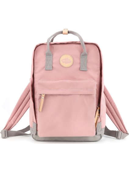 Himawari Ružovo-sivý priestranný mestský batoh