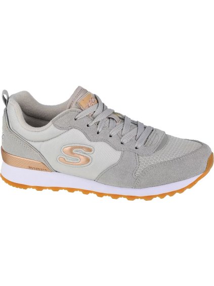 Sivé dámske tenisky Skechers OG 85 Goldn Gurl