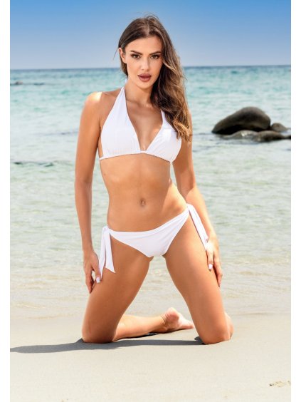 Biele dvojdielne bikiny Olivia