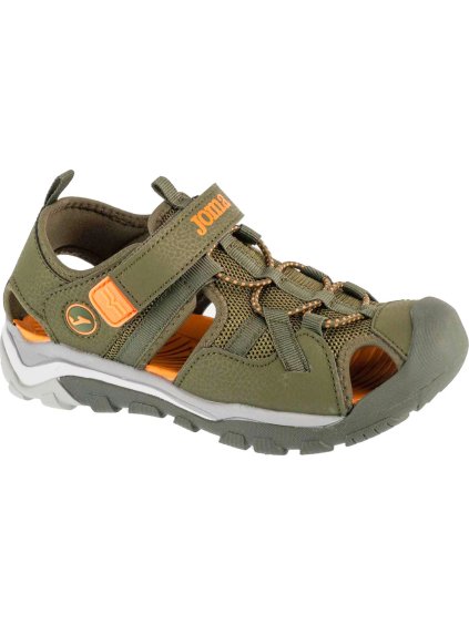 Khaki detské sandále s plnou špičkou Joma S.Lake Jr 2523