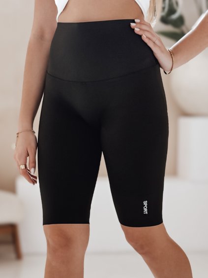 Dámske čierne biker shorts SPORT MOVE