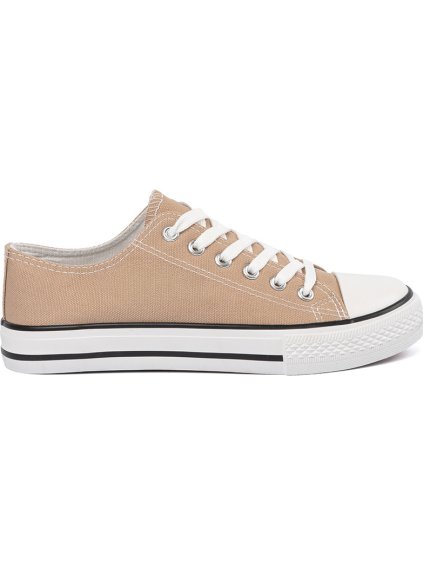 Klasické dámske béžové tenisky