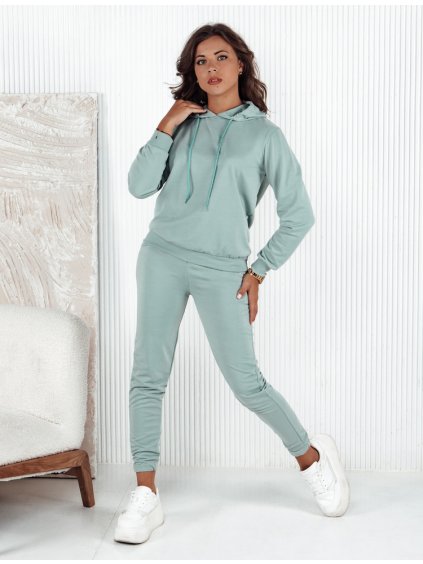 (Veľ. S) Mätová dámska tepláková súprava MIGEL