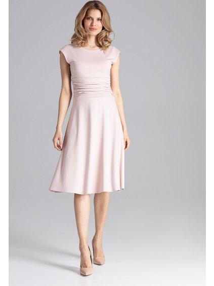 Elegantné ružové šaty