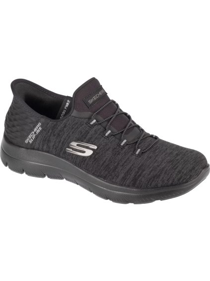 Čierne dámske tenisky Skechers Summits - Dazzling Haze