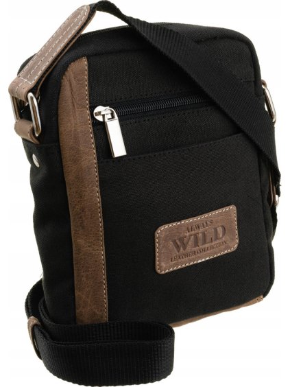 Always Wild čierna taška cez rameno