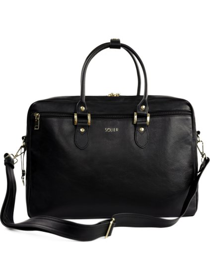 Dámska čierna business taška FELICE FL13 BLACK