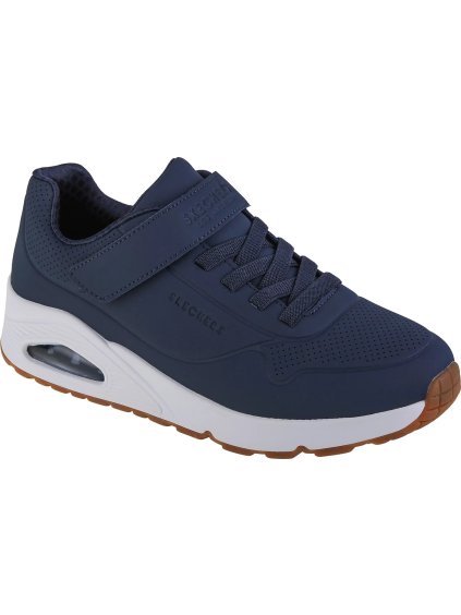 Tmavomodré tenisky Skechers Uno Air Blitz