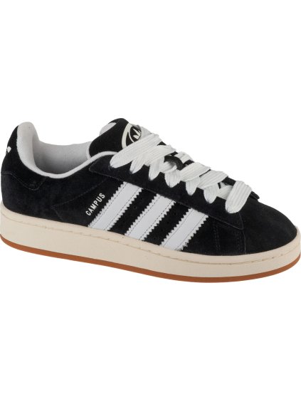 Čierne semišové tenisky Adidas Campus 00S
