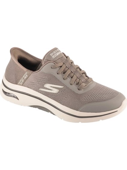 Svetlohnedé pánske športové tenisky Skechers Slip-ins: Arch Fit 2.0 - Simplicity 2