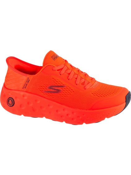 Oranžové pánske bežecké tenisky Skechers Slip-Ins: Max Cushioning - Hyper Craze