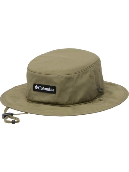 Khaki pánsky turistický klobúk Columbia Skien Valley Booney Hat