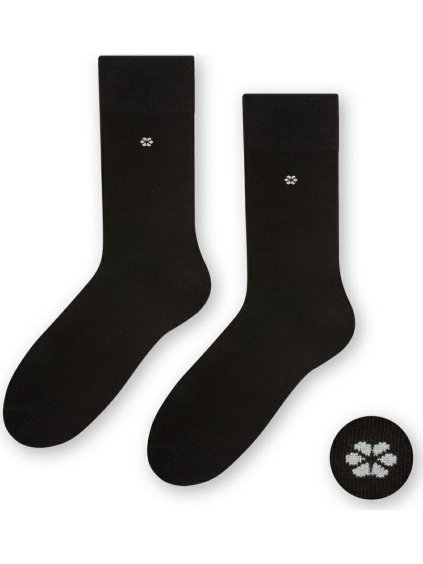 Čierne pánske ponožky Art. 056