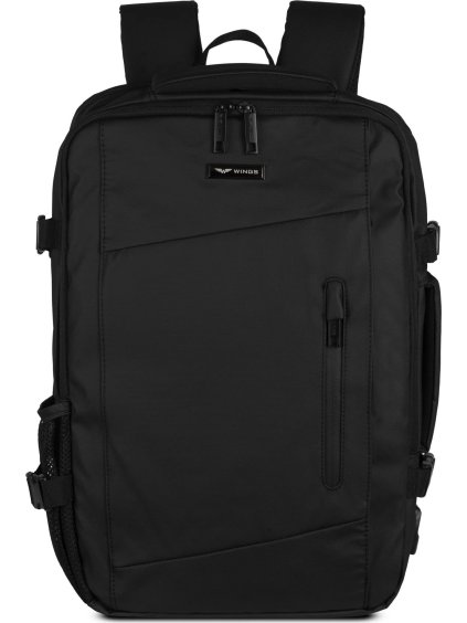Wings čierny cestovný batoh OSPREY