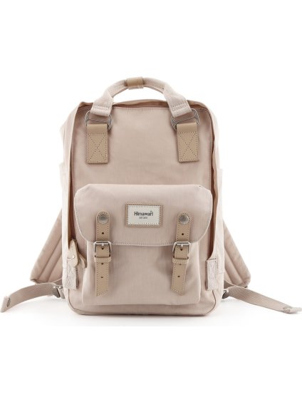 Himawari Béžový štýlový dámsky batoh s priehradkou na notebook