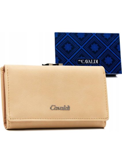 4U Cavaldi svetloružová stredná peňaženka M638