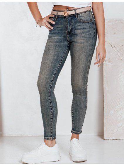 Dámske skinny rifle s vysokým pásom