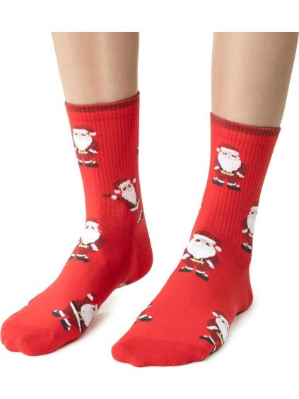 Tmavomodré ponožky s veľkonočným motívom