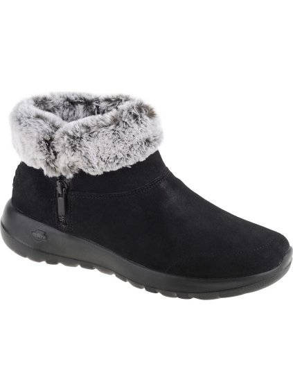 Čierne členkové topánky Skechers On The Go Joy-Savvy