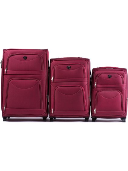 Vínová sada 3 cestovných kufrov