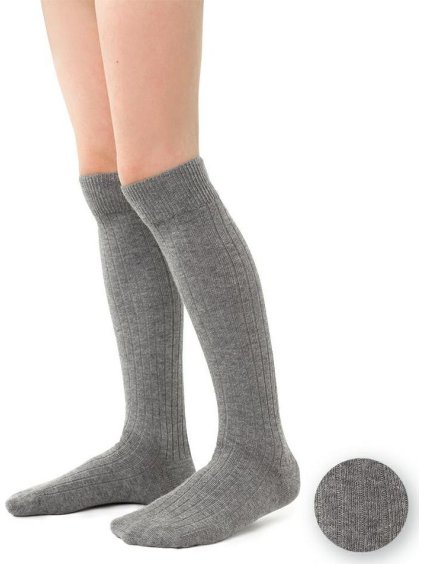 Sivé podkolienky pre dievčatá Art. 072