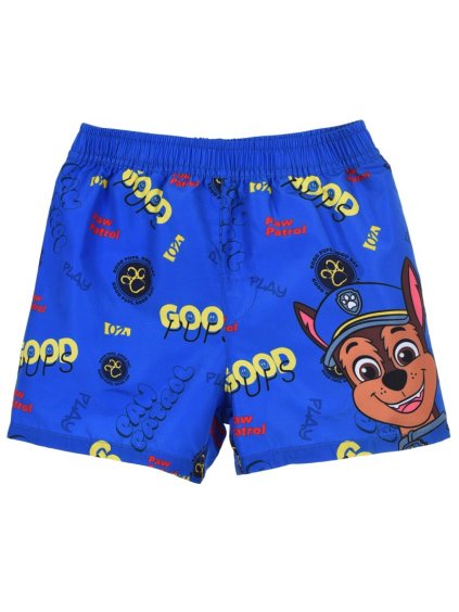 Tmavomodré chlapčenské plavky Chase Paw Patrol