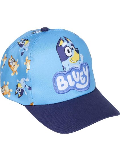 Modrá detská šiltovka Bluey