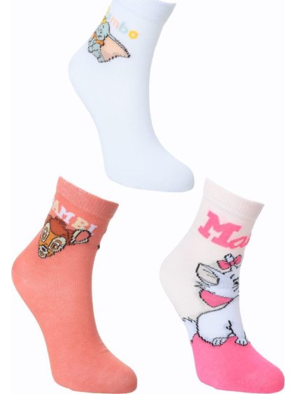 Súprava 3 párov detských ponožiek Disney Classics