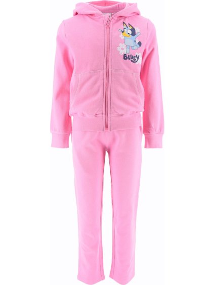 Ružová dievčenská tepláková súprava Bluey