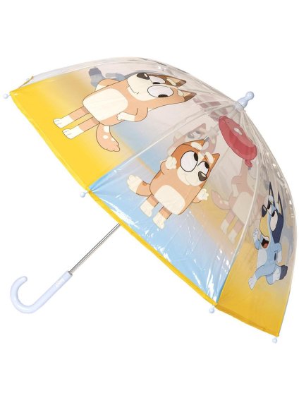 Bluey Detský žltý dáždnik