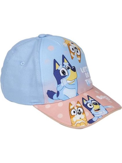 Farebná dievčenská šiltovka Bluey