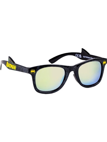 Čierne chlapčenské slnečné okuliare Batman
