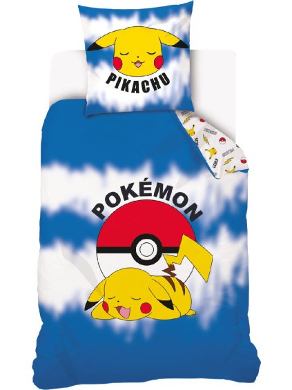 Farebné obliečky pre chlapcov Pokemon
