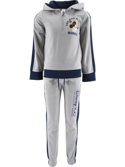 Sivá dievčenská teplákovka Disney Minnie Mouse