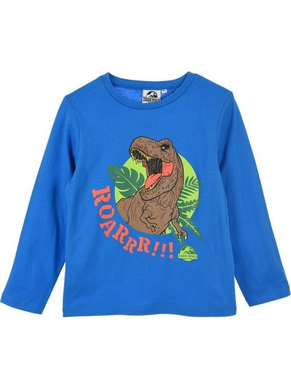 Modré chlapčenské tričko Dinosaurs Jurassic World