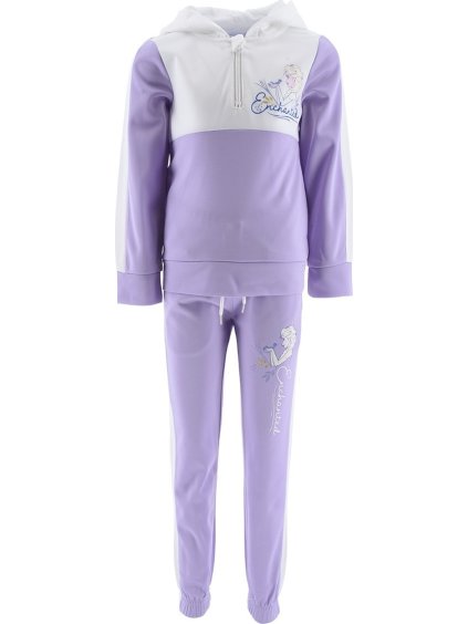 Svetlofialová dievčenská tepláková súprava Frozen