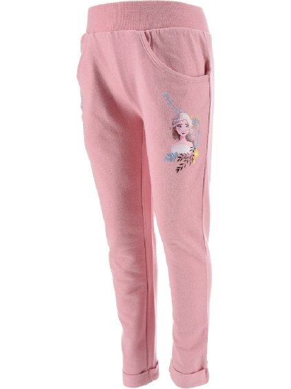 Disney Frozen - ružové dievčenské tepláky