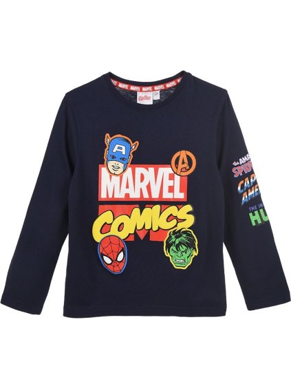 Avengers tmavomodré chlapčenské tričko