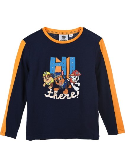 Paw Patrol tmavo modré chlapčenské tričko