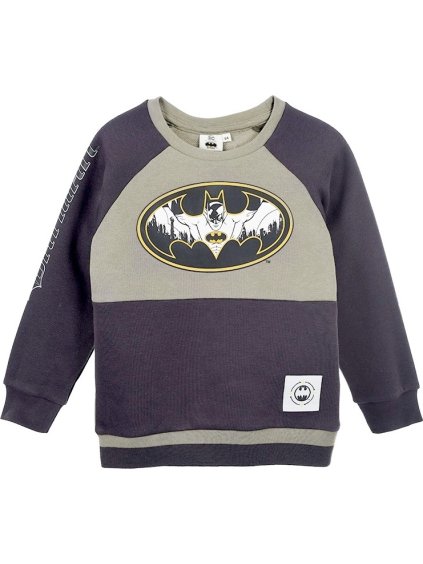 Batman khaki-sivá chlapčenská mikina