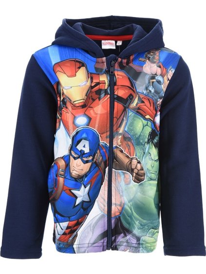 Marvel - Avengers tmavomodrá chlapčenská mikina