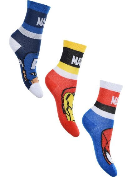 Sada chlapčenských ponožiek Marvel - Avengers
