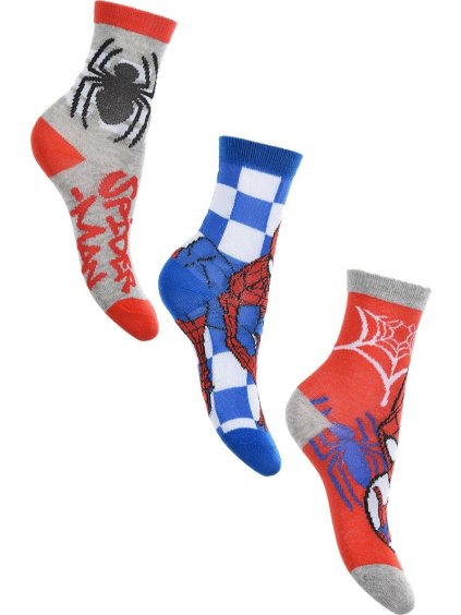 Súprava chlapčenských ponožiek Marvel Spider