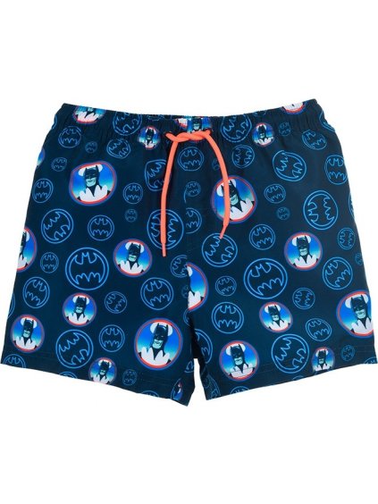 Chlapčenské tmavomodré plavecké šortky - Batman