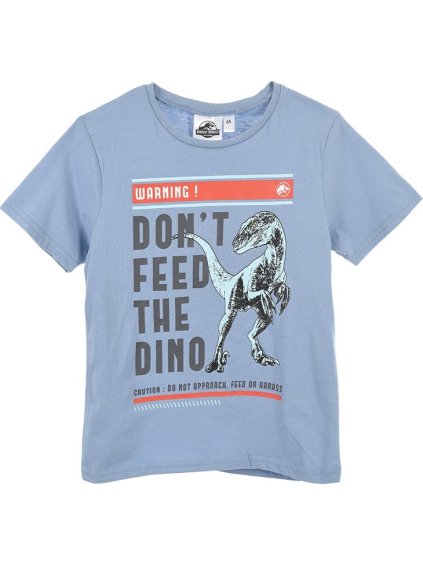 Svetlomodré chlapčenské tričko Jurassic World